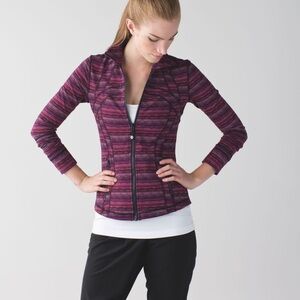 Lululemon space dye regal plum jacket